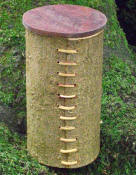 Avalonian bog oak runes with ash bark box