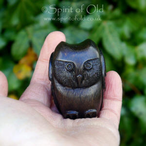 Avalonian Owl amulet