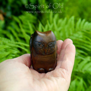 Irish Owl amulet  