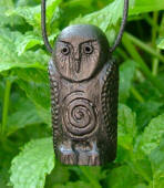 Avalonian Owl dream amulet