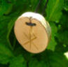 Hazel pendant with love bindrune