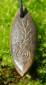 Ice Age Neolithic shooting star pendant