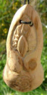 Mistletoe Sun Goddess pendant