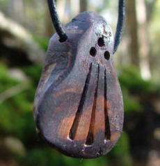 Ancient Oak Awen pendant