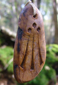 Ancient Oak Awen pendant