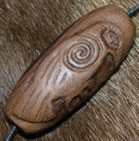 Avalonian Norse Raven bead