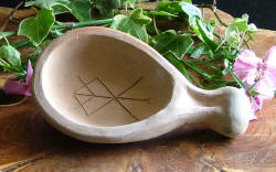 Home protection smudging dish
