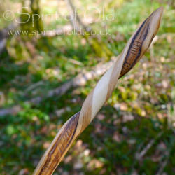 Wild Honeysuckle Ogham wand