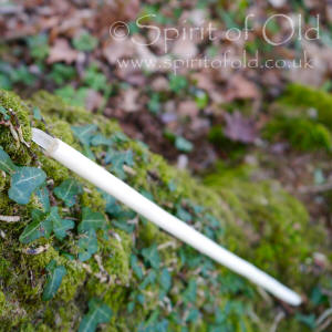 Holly wand with Quartz tip