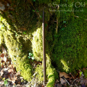 Irish bog oak wand
