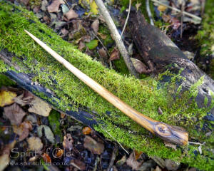 "Eye of Time" Ancient Oak wand