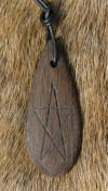 Avalonian pentagram pendant