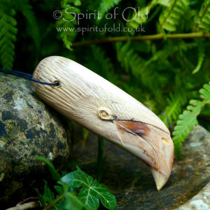 Yew Root Raven dream amulet