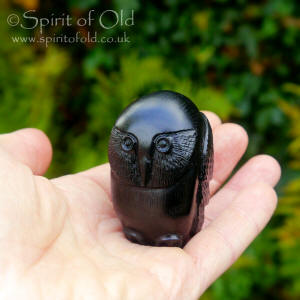 Celtic Owl amulet