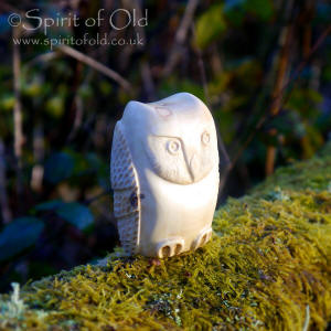 Yule Owl amulet