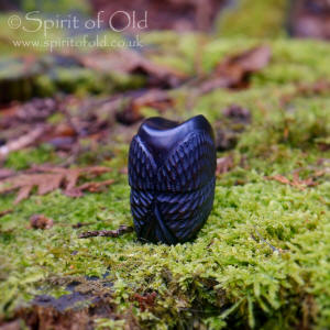 Ancient Irish Owl amulet
