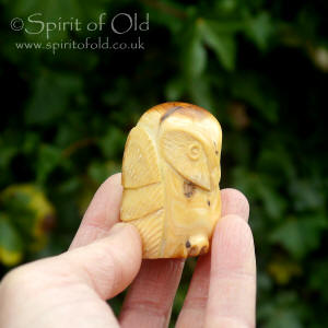 Stonehenge Owl amulet