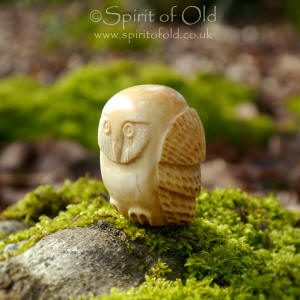 Rowan Owl amulet