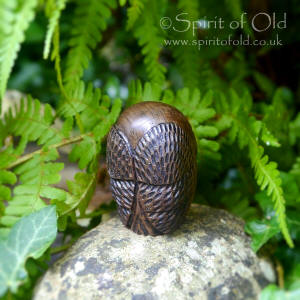 Irish Owl amulet