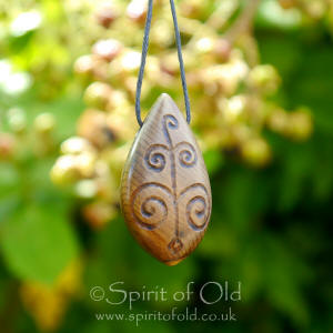 Petite Irish Tree of Life amulet