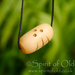 Mistletoe Awen bead