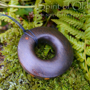 Lunar Celtic Tree Calendar Ring pendant