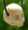 Ancestral Yew skull pendant