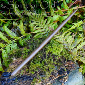 Irish bog oak wand 