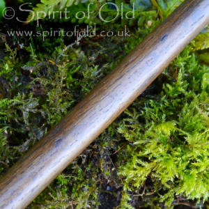 Irish bog oak wand 