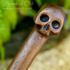 Irish Skull wand 