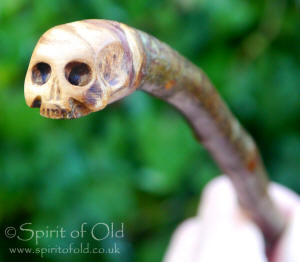 Blackthorn Skull wand